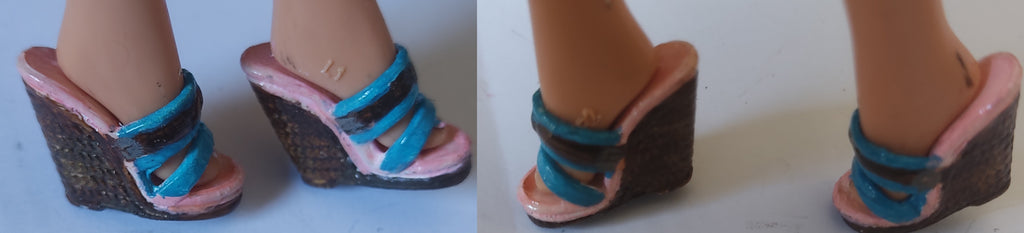 Zapatos verano Barbie