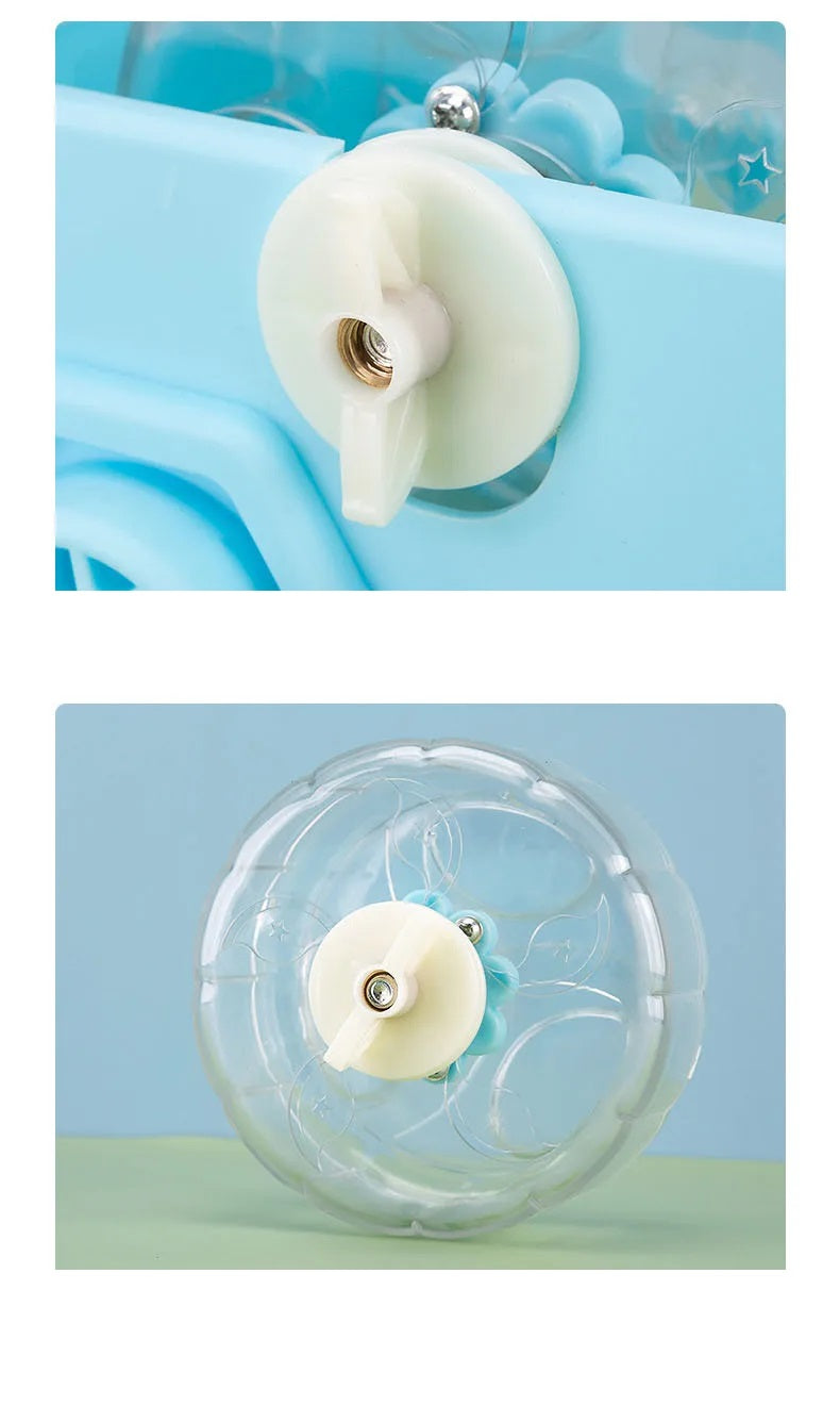 Coche de ejercicios para hámsters y jerbos