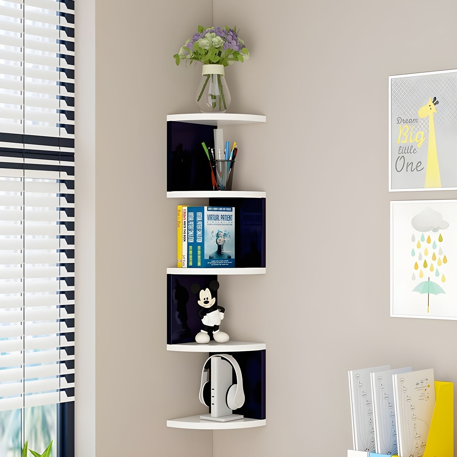 Estantería flotante