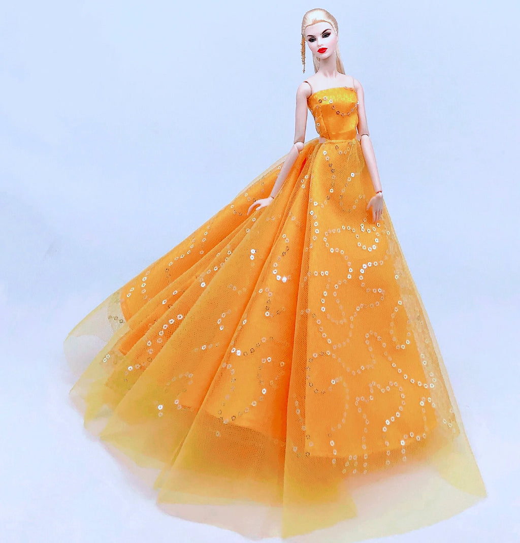 Ropa muñeca Barbie vestido ropa