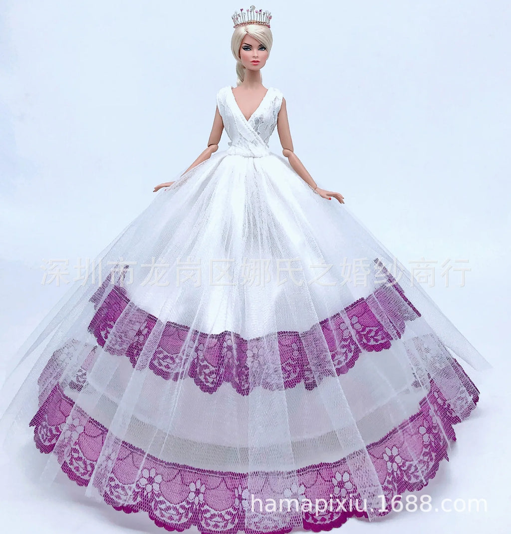 Ropa muñeca Barbie vestido ropa