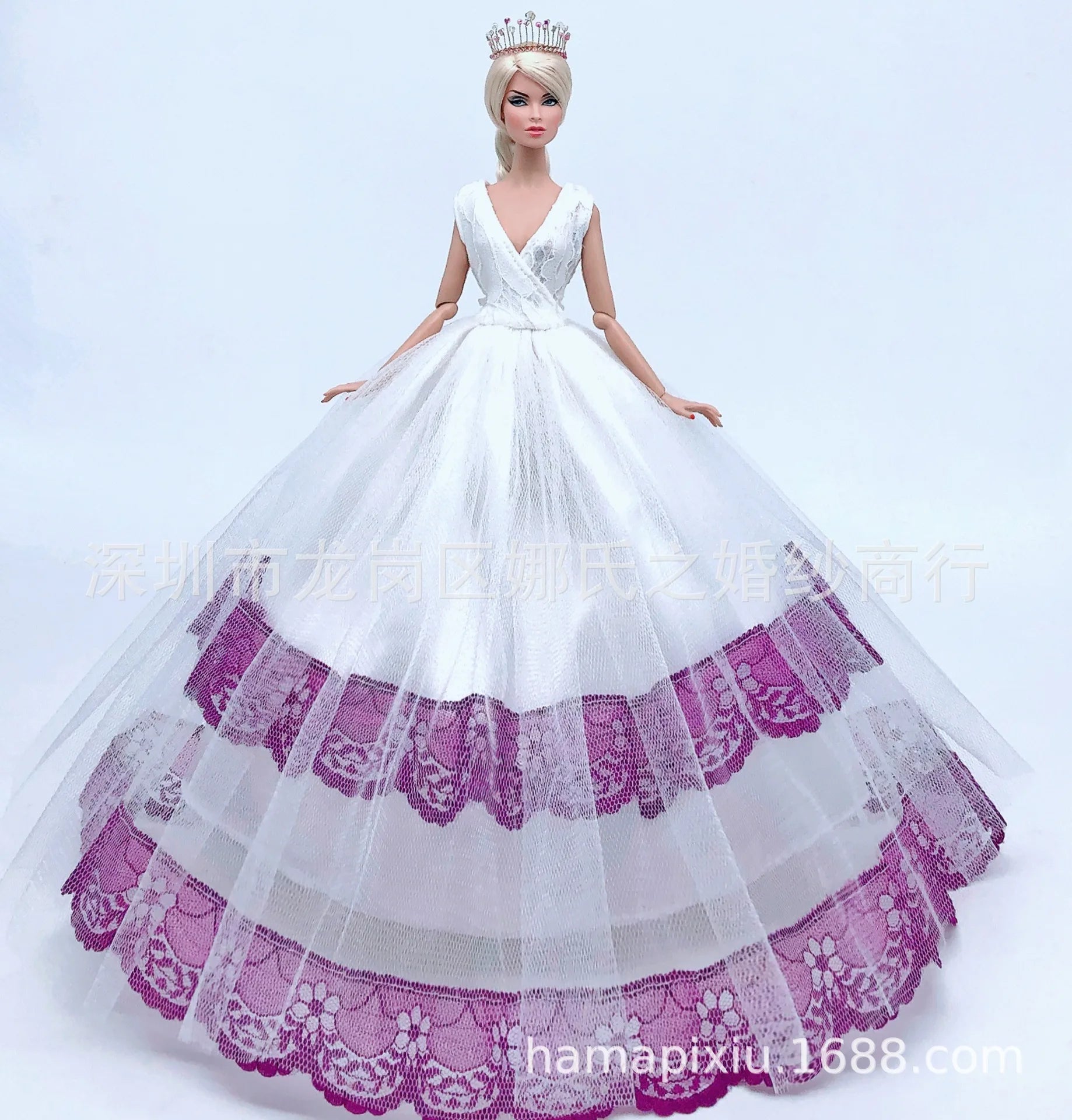 Ropa muñeca Barbie vestido ropa