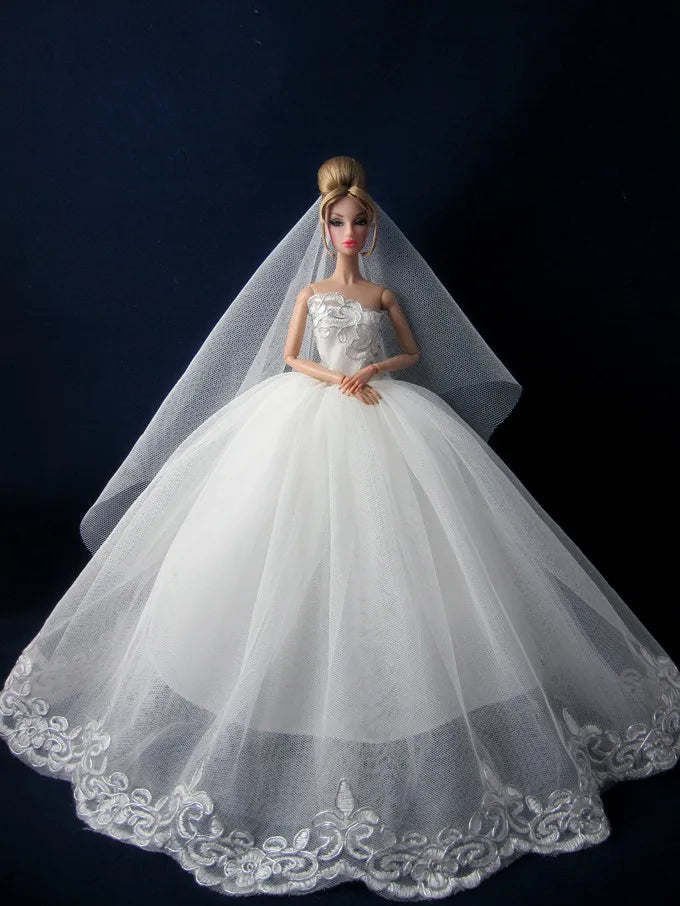Ropa muñeca Barbie vestido ropa