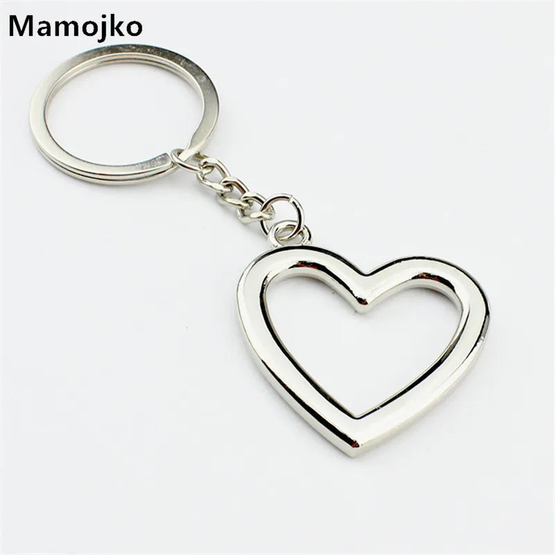 Llavero con forma de corazón