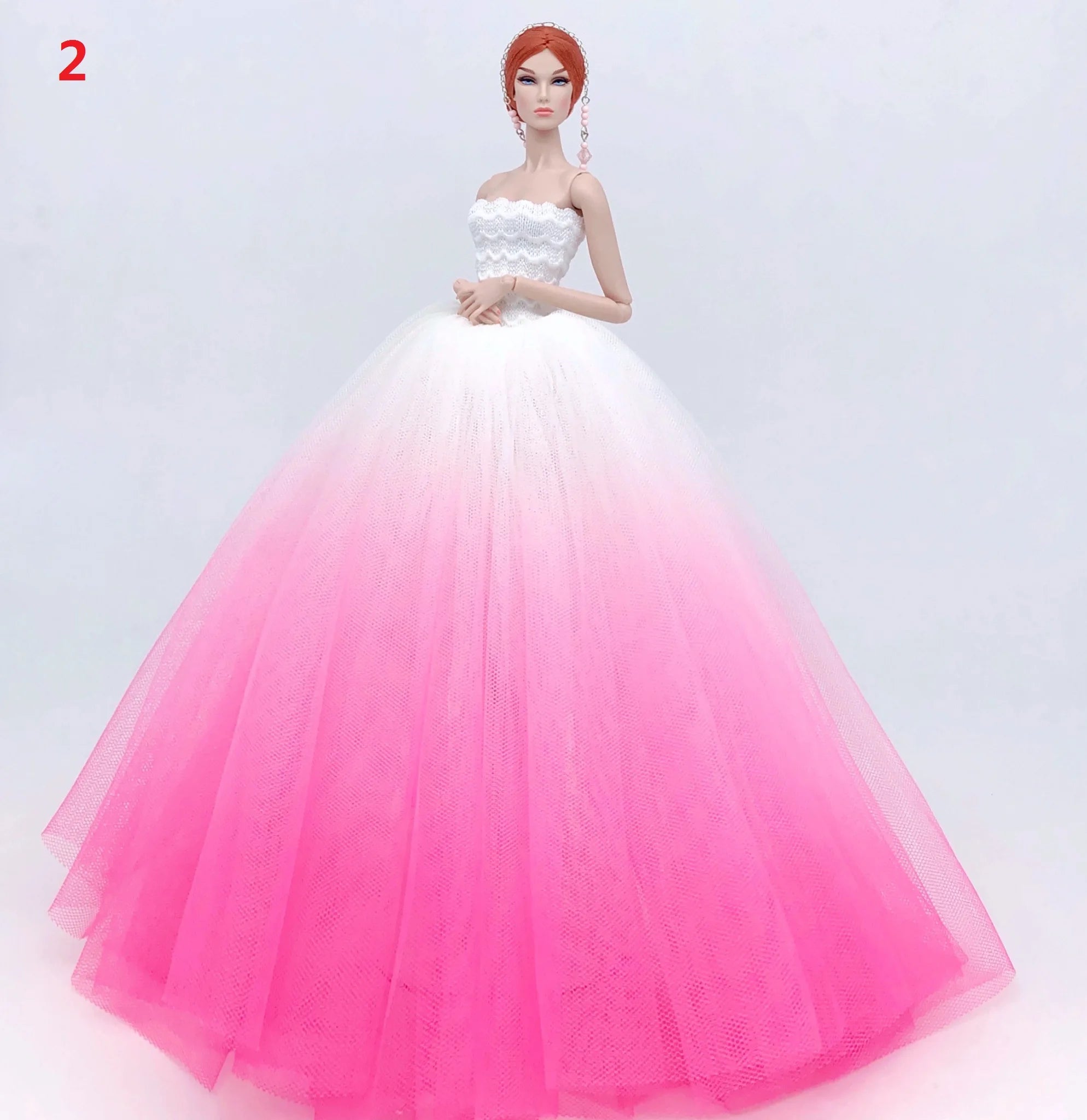 Ropa muñeca Barbie vestido ropa