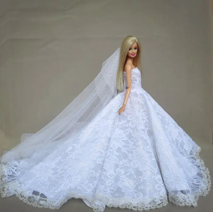 Ropa muñeca Barbie vestido ropa