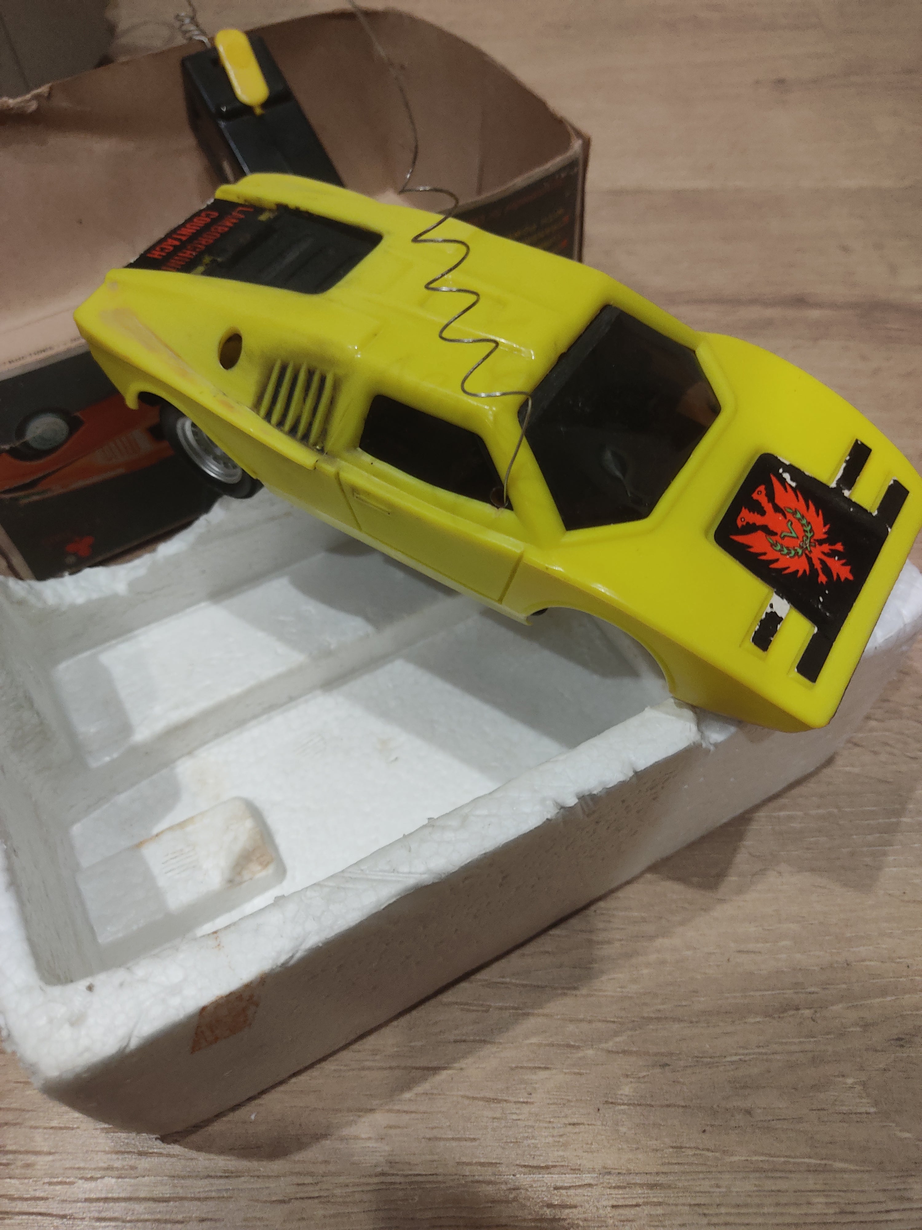 Lamborghini radio control antiguo