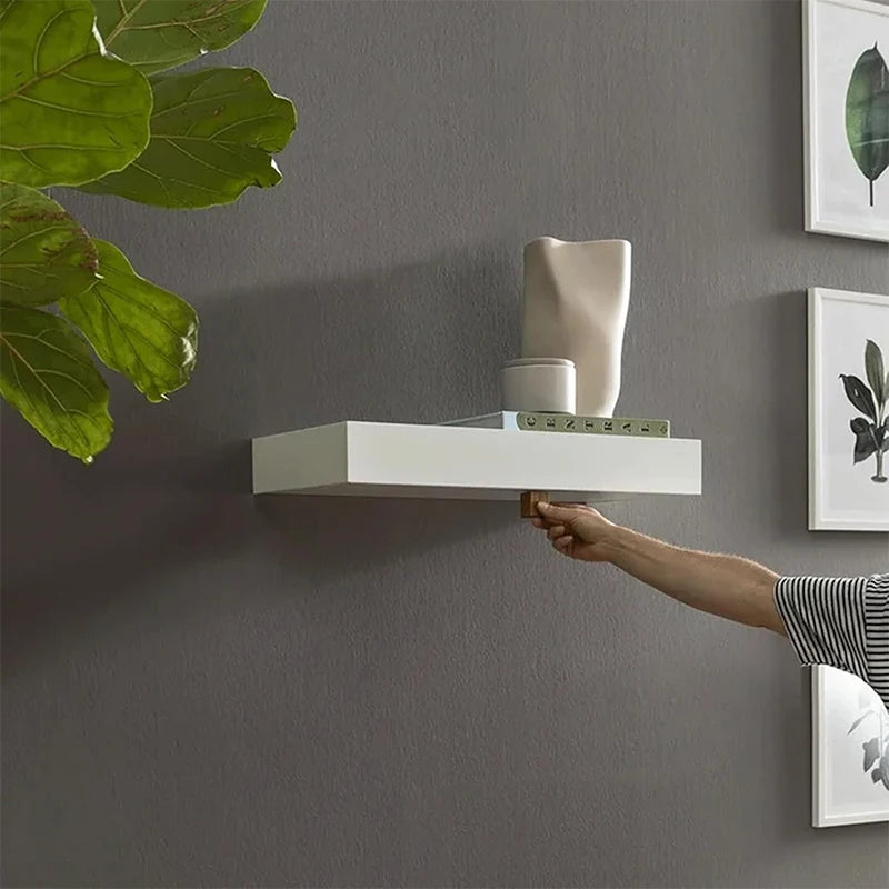 Estantería Flotante de Diseño con Compartimento Secreto Oculto – Almacenamiento Elegante y Funcional para tu Hogar
