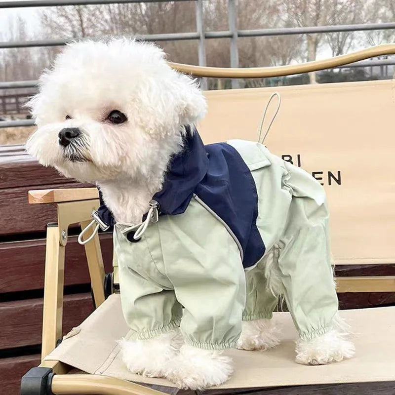 Chaqueta impermeable para mascotas