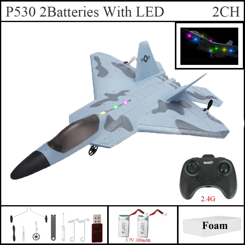 Avión teledirigido Raptor F22 P530 2,4 GHz