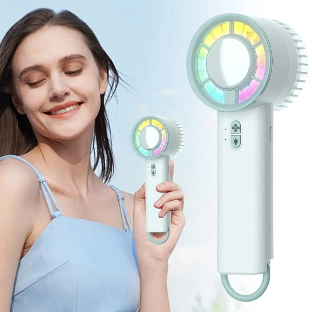 Ventilador eléctrico portátil de mano