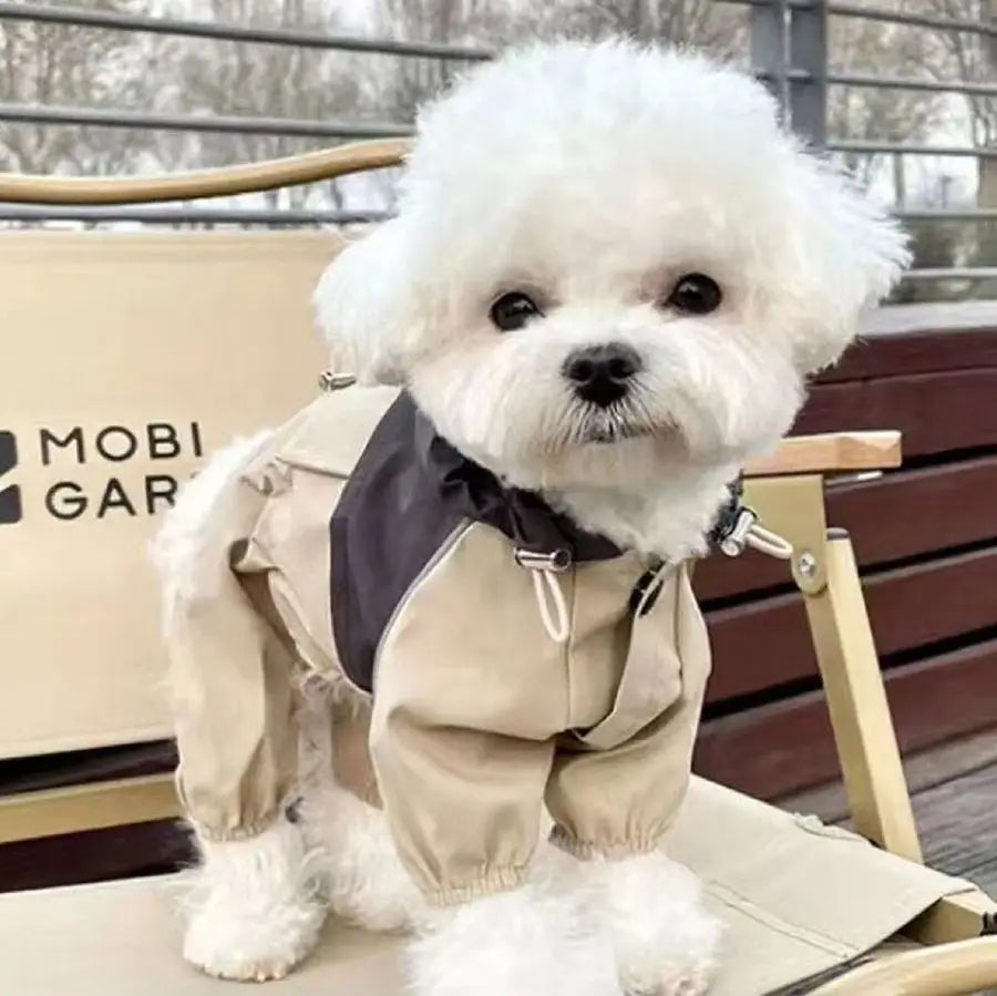 Chaqueta impermeable para mascotas
