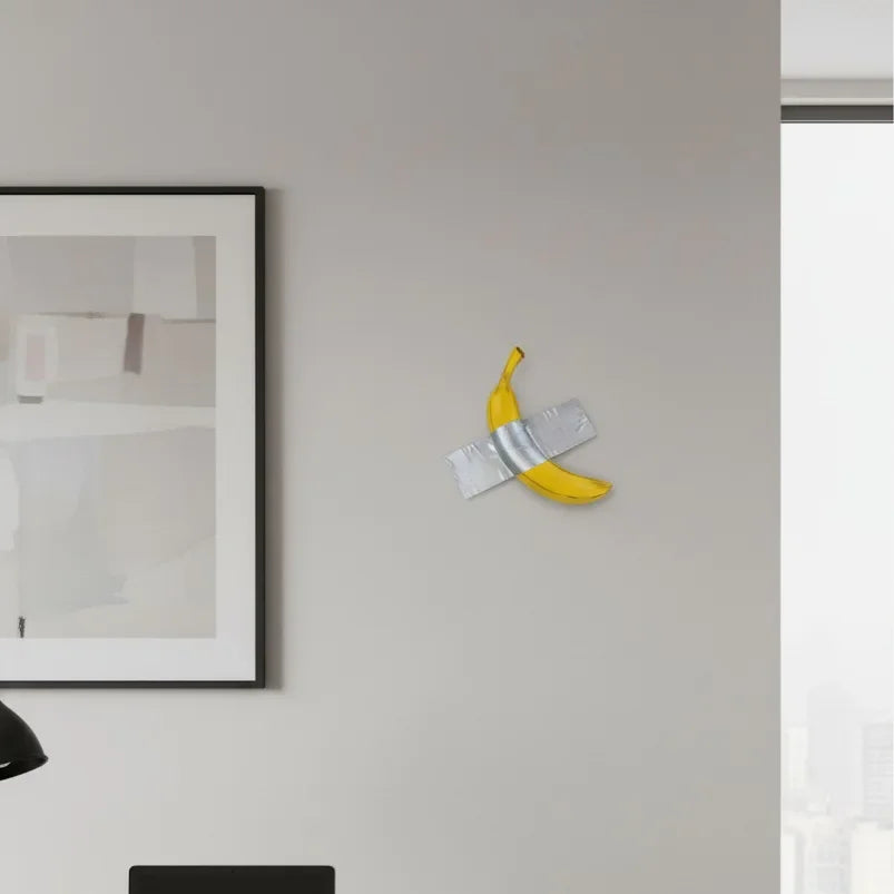 Platano decorativo para colgar en la pared