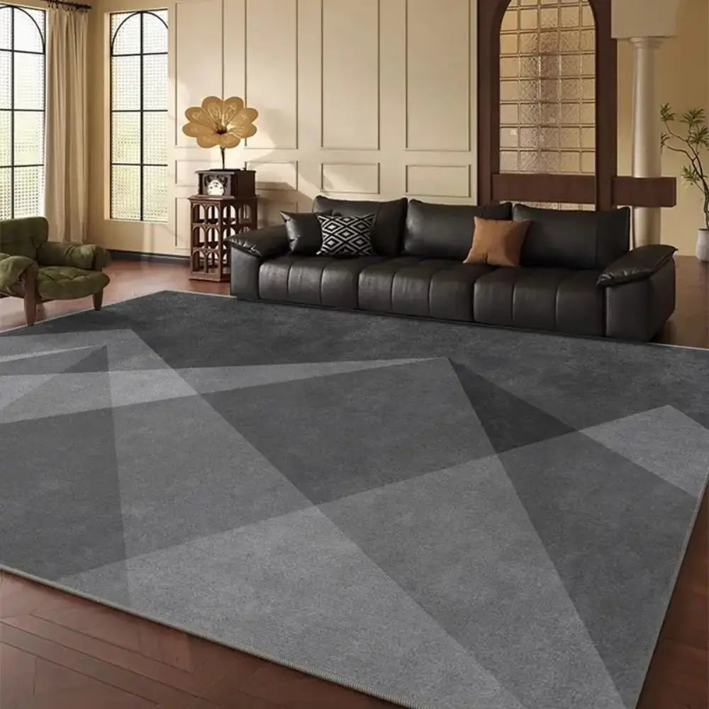 Alfombra moderna y minimalista para decoración del hogar.