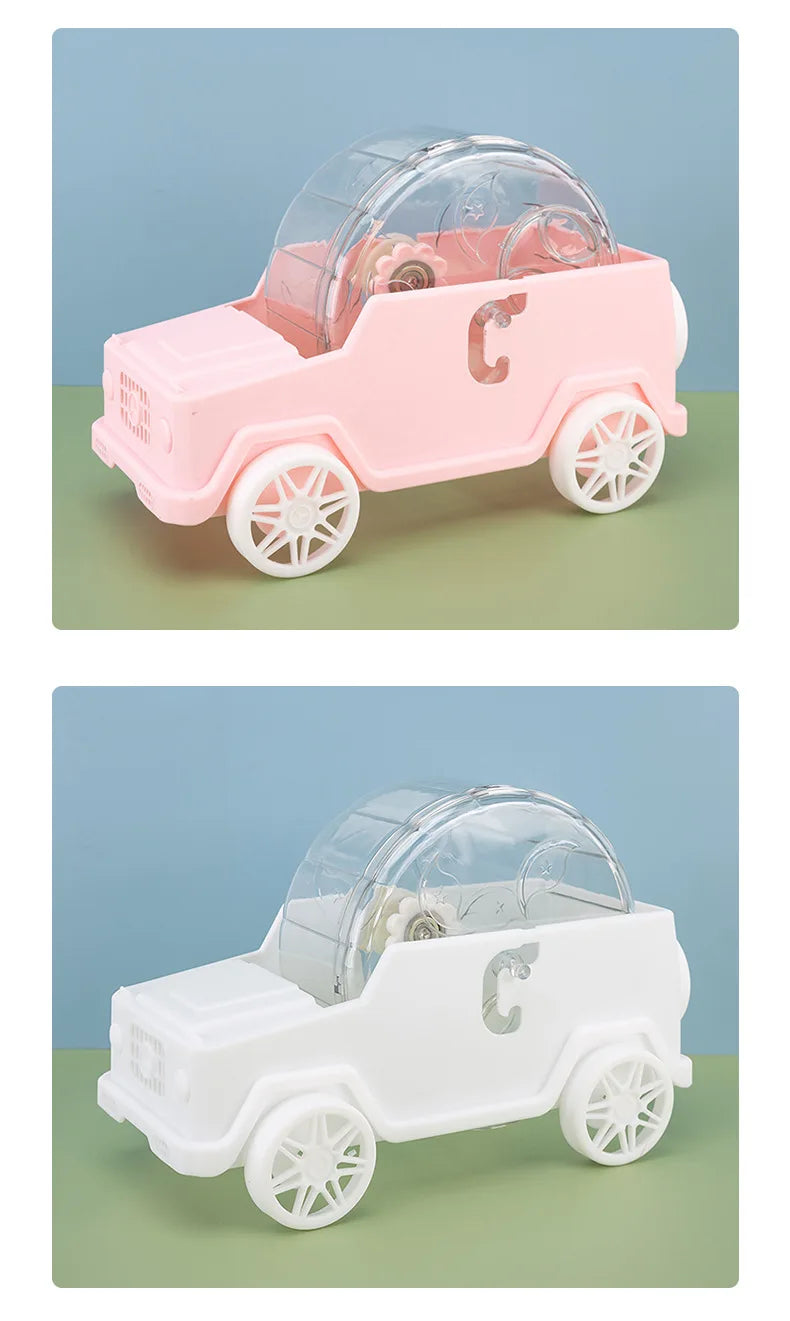 Coche de ejercicios para hámsters y jerbos