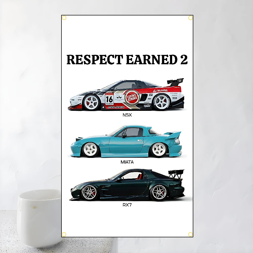 Banderas competición JDM