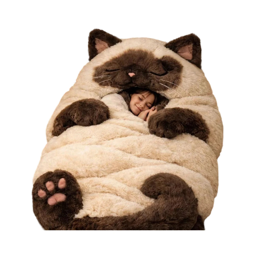 Saco de Dormir de Felpa con motivos de animales