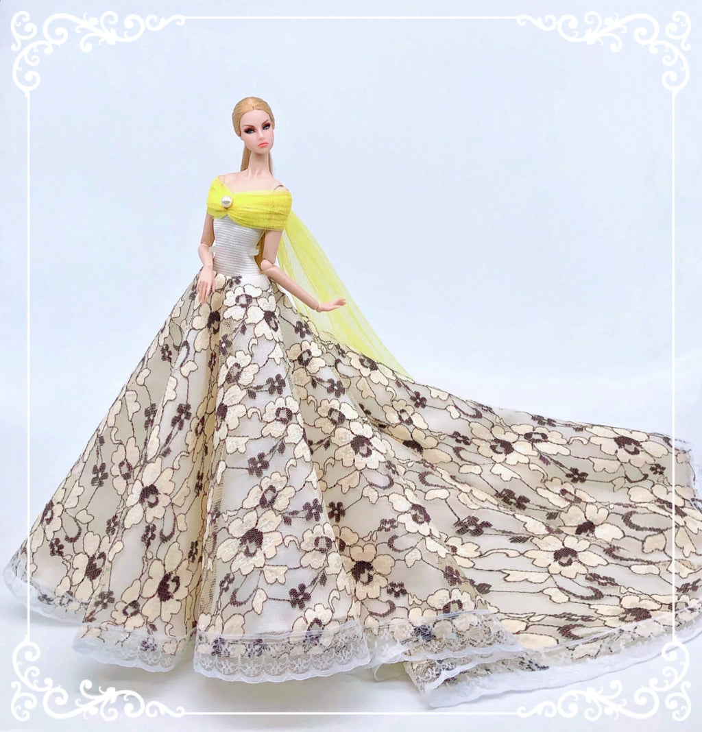 Ropa muñeca Barbie vestido ropa
