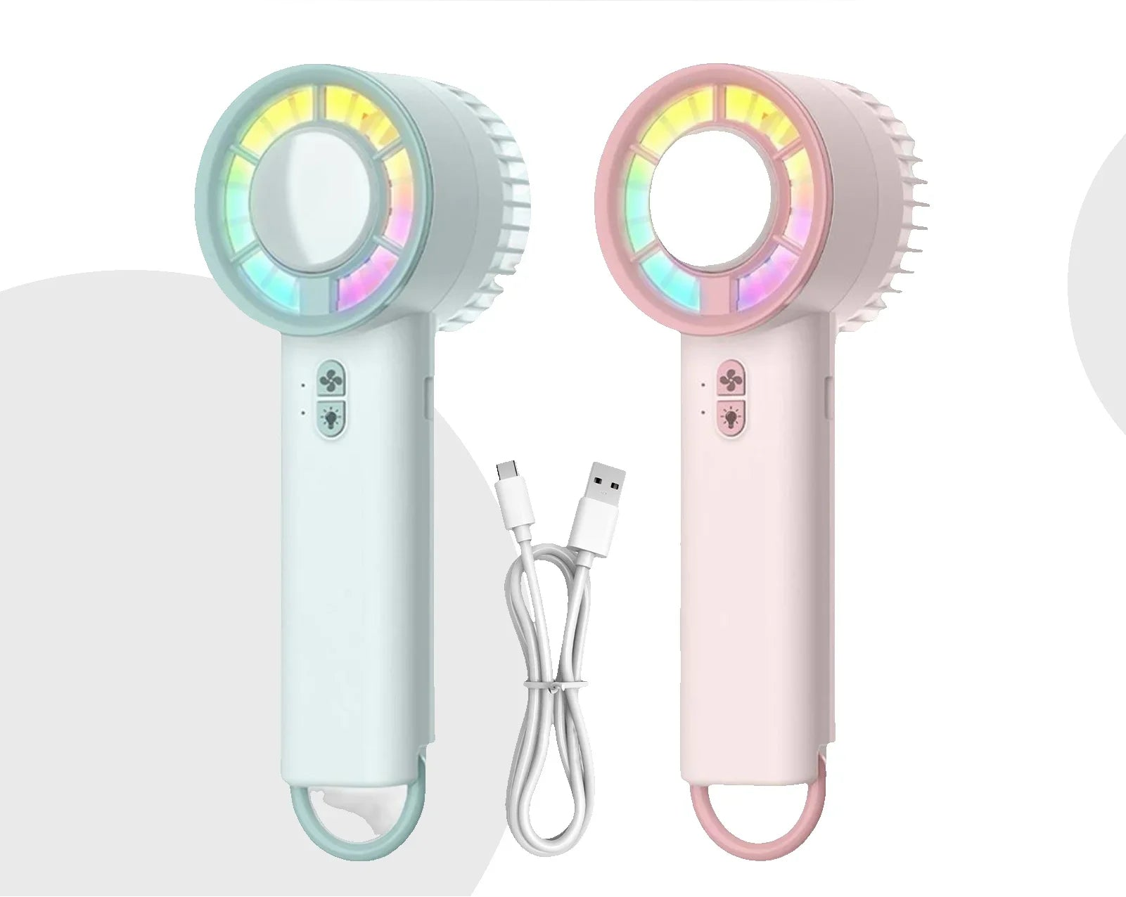 Ventilador eléctrico portátil de mano