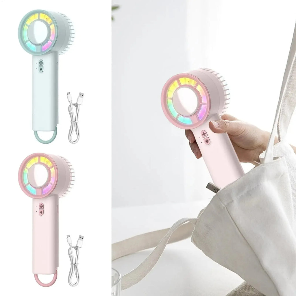 Ventilador eléctrico portátil de mano