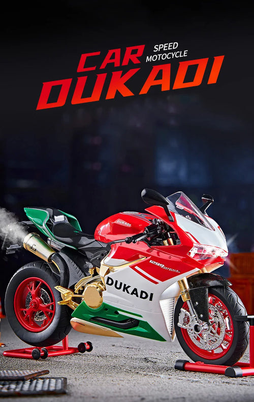 1:9 1199 Panigale con aleación de aerosol fundido a presión modelo de motocicleta juguete vehículo colección sonido y luz todoterreno autociclo juguetes coche