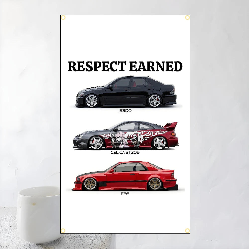 Banderas competición JDM