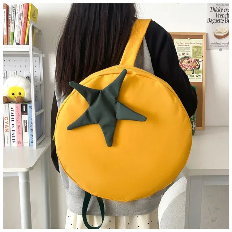 Mochila de tomate Curiosa