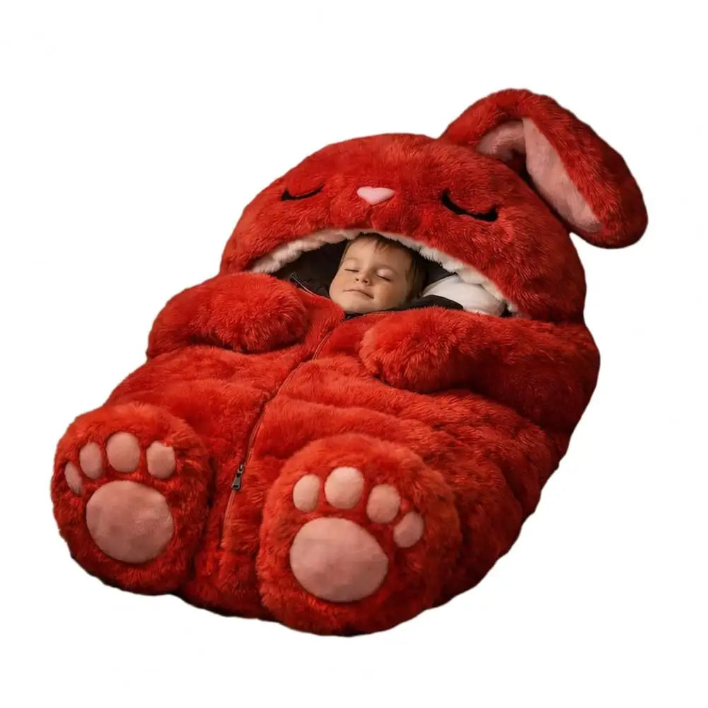 Saco de Dormir de Felpa con motivos de animales
