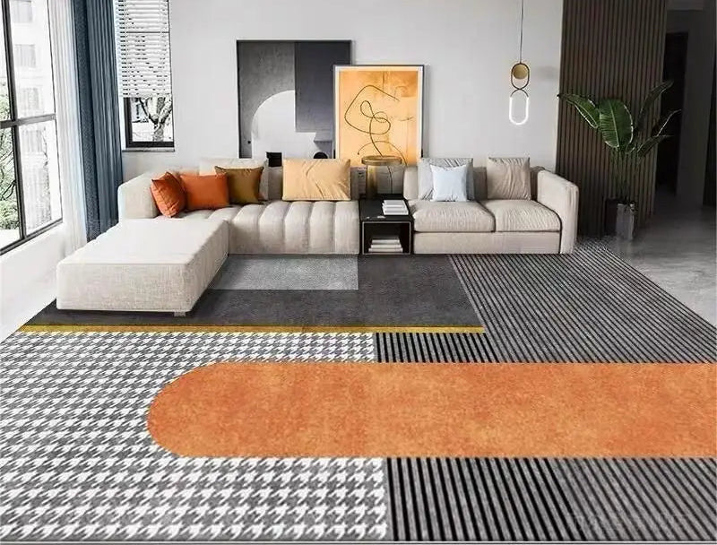 Alfombra moderna, antideslizante