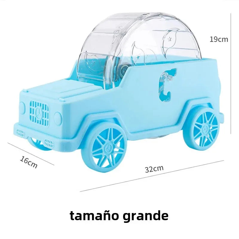 Coche de ejercicios para hámsters y jerbos