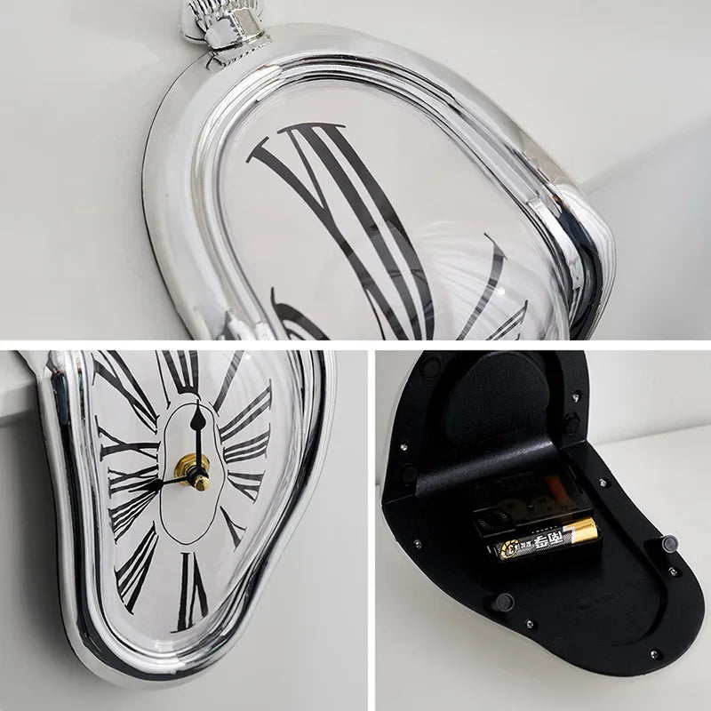Reloj de pared surrealista
