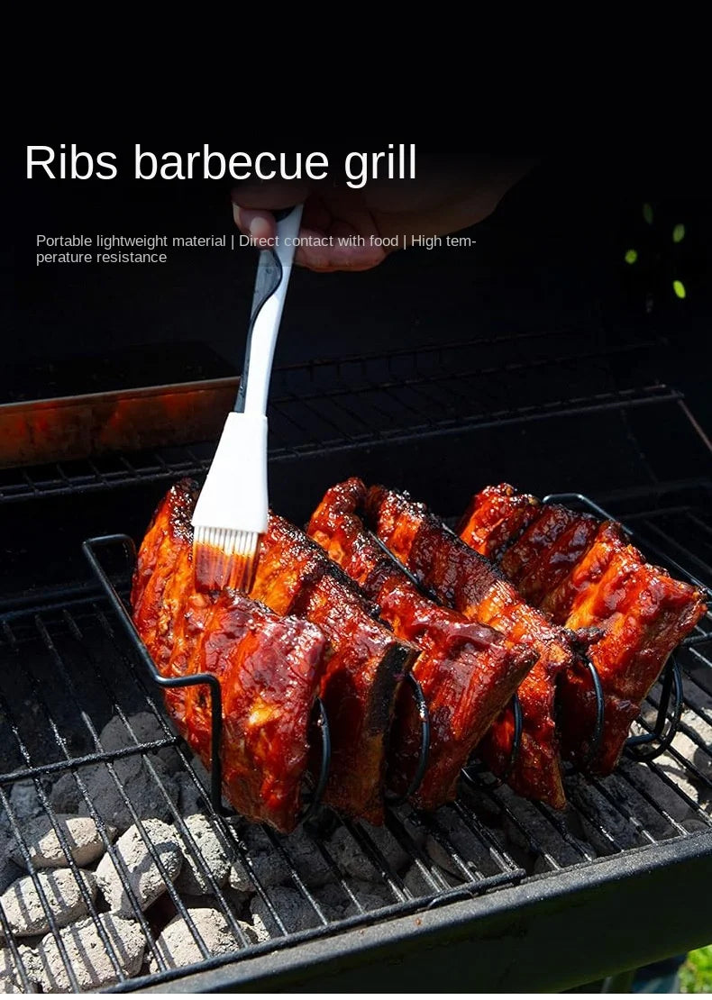 Parrilla de barbacoa, parrilla antiadherente, red para barbacoa,  parrilla para costillas, herramientas para barbacoa al aire libre, utensilios para bbq útiles