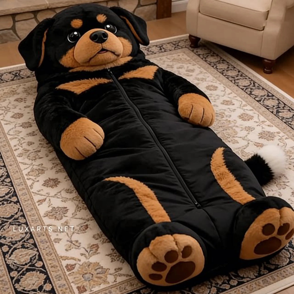 Saco de Dormir de Felpa con motivos de animales