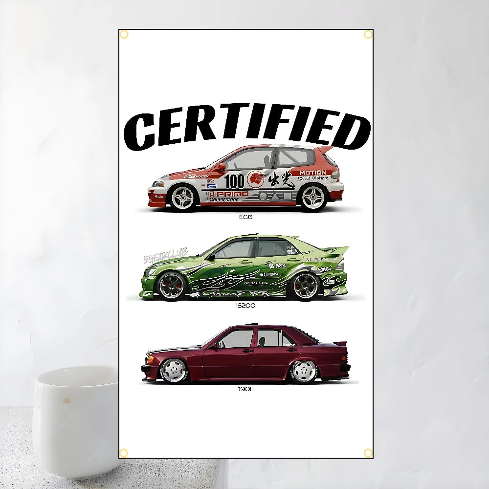 Banderas competición JDM