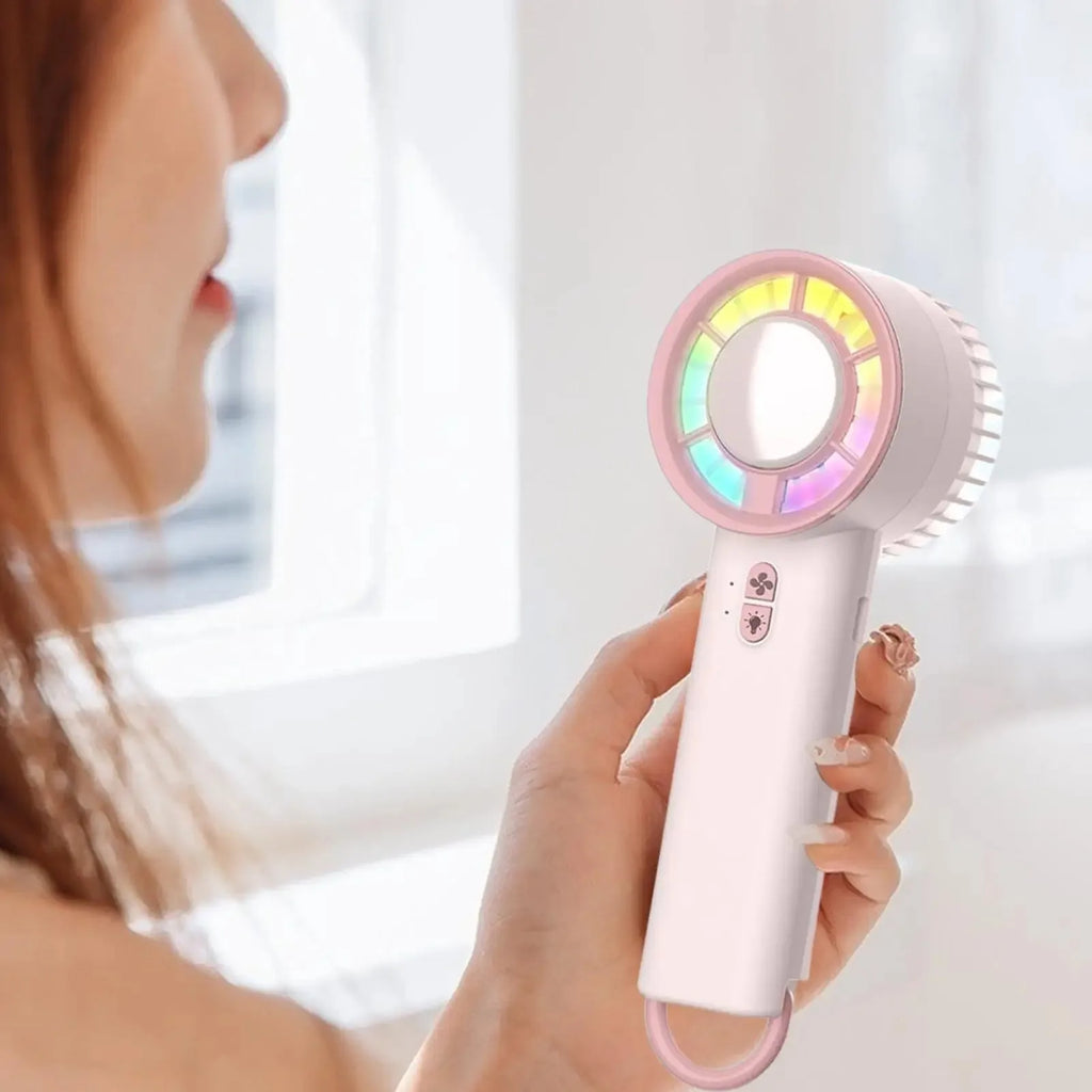 Ventilador eléctrico portátil de mano
