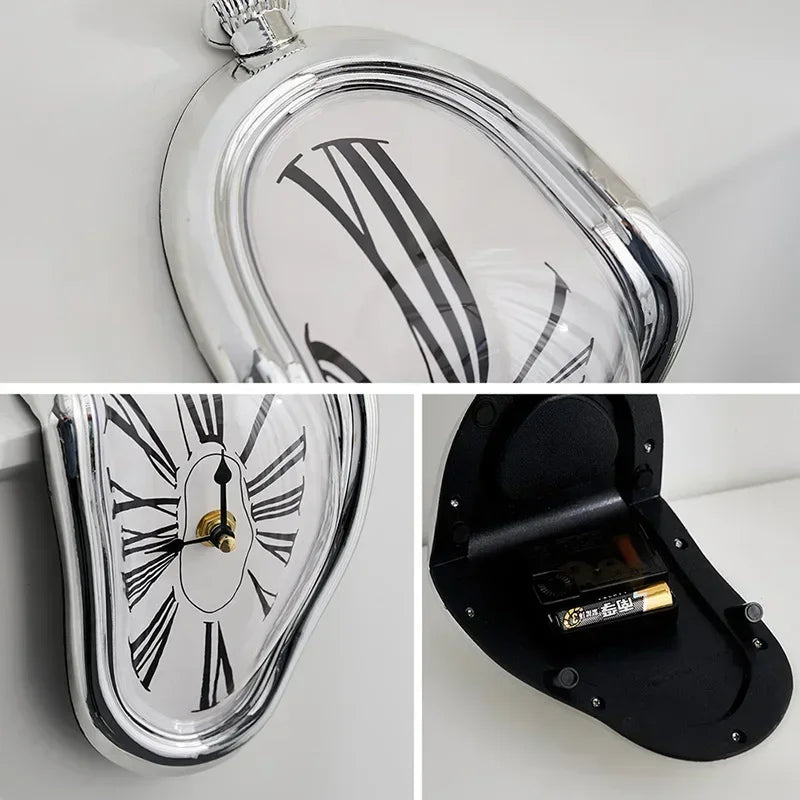 Reloj de pared surrealista