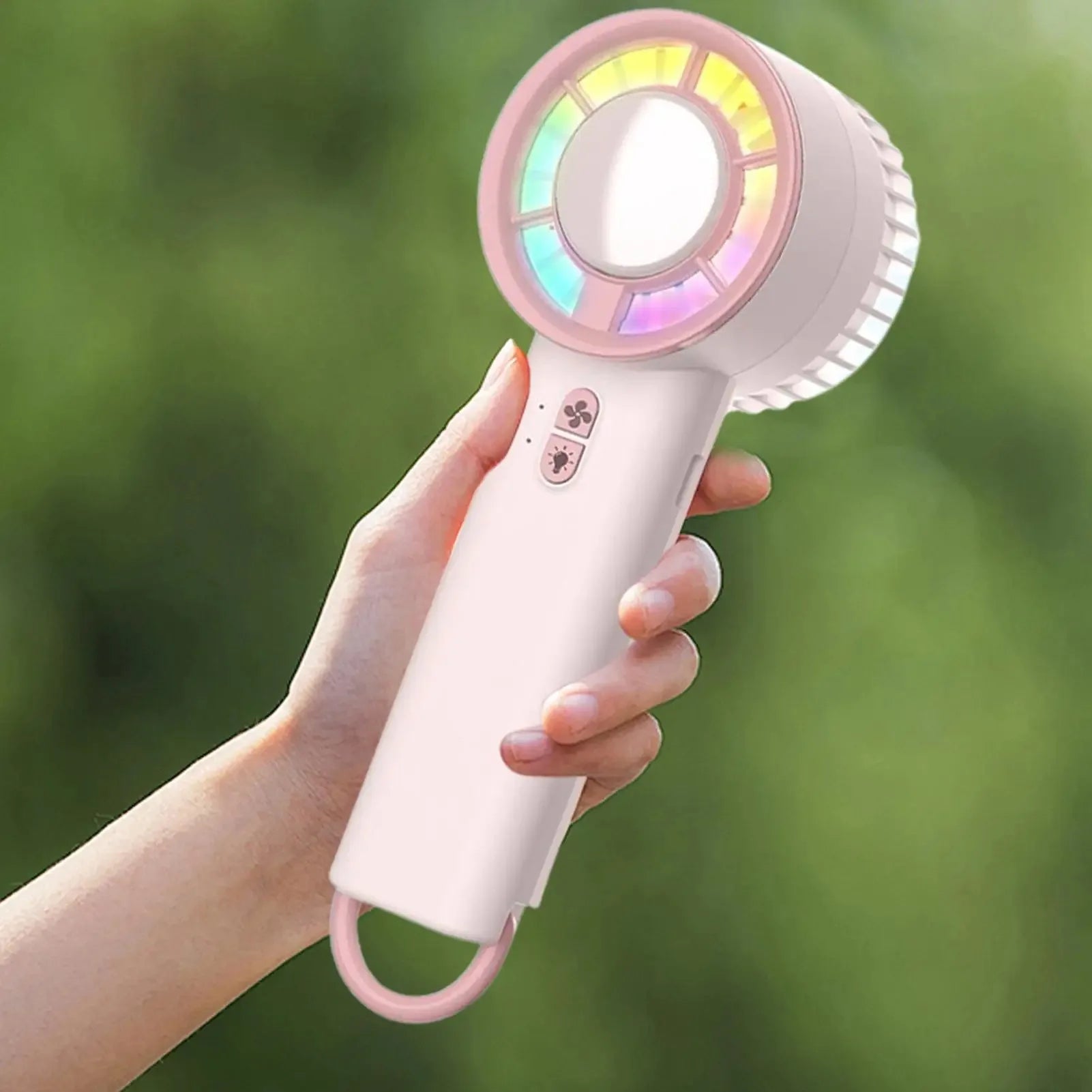 Ventilador eléctrico portátil de mano