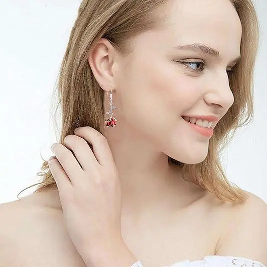 Pendientes rosa para San Valentín