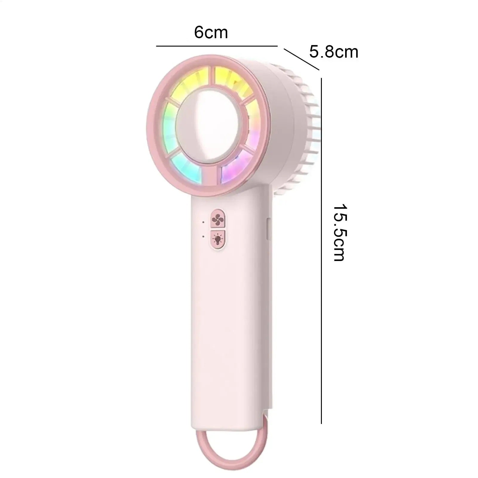 Ventilador eléctrico portátil de mano