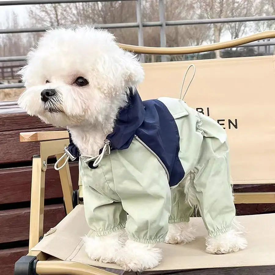 Chaqueta impermeable para mascotas