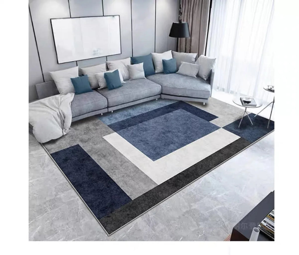 Alfombra moderna, antideslizante
