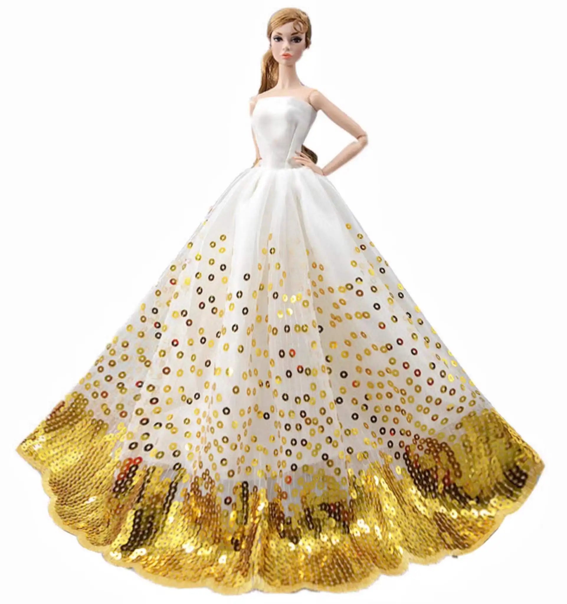 Ropa muñeca Barbie vestido ropa