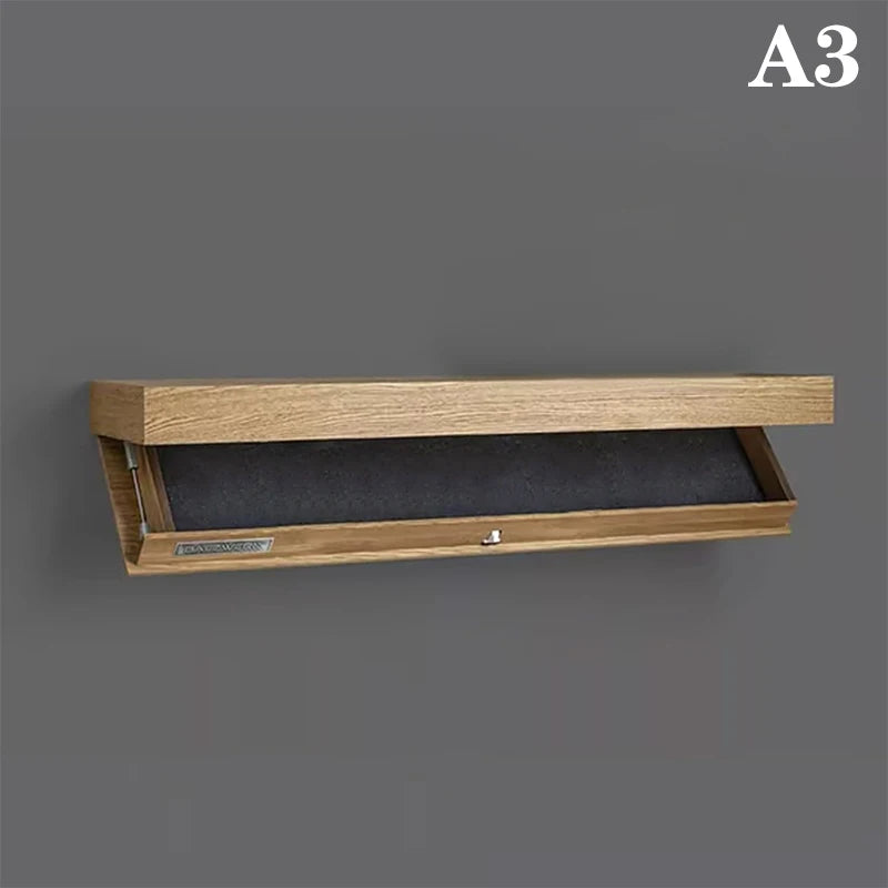 Estantería Flotante de Diseño con Compartimento Secreto Oculto – Almacenamiento Elegante y Funcional para tu Hogar