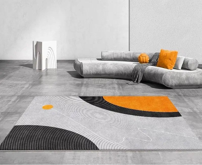 Alfombra moderna, antideslizante