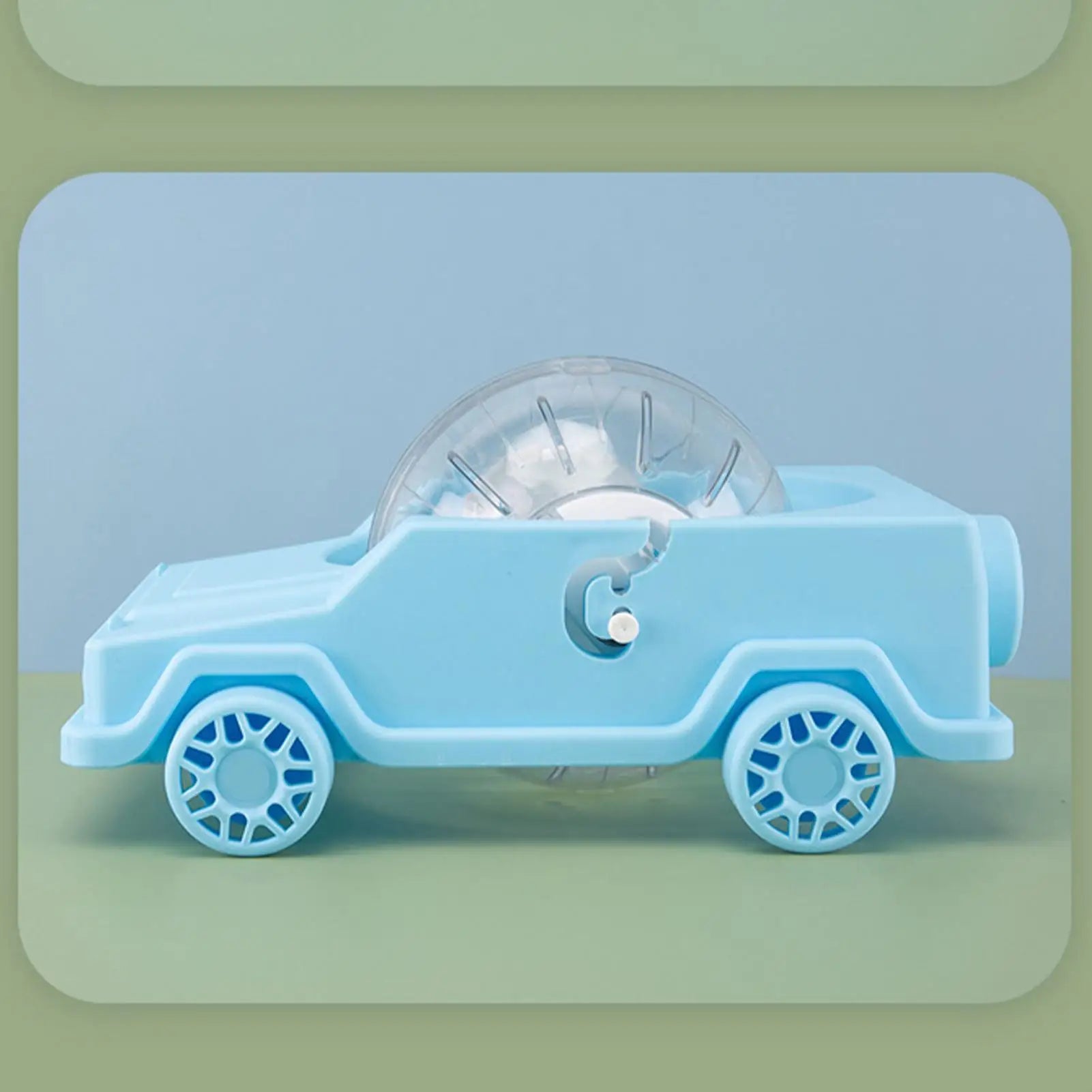 Ruedas de ejercicio para hámster con forma de coche, juguete para mascotas pequeñas, juguete para aliviar el estrés en el hogar, jerbo enano