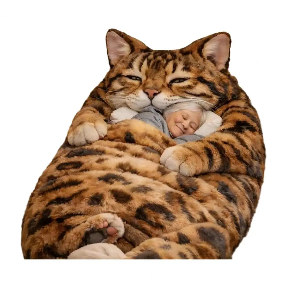 Saco de Dormir de Felpa con motivos de animales