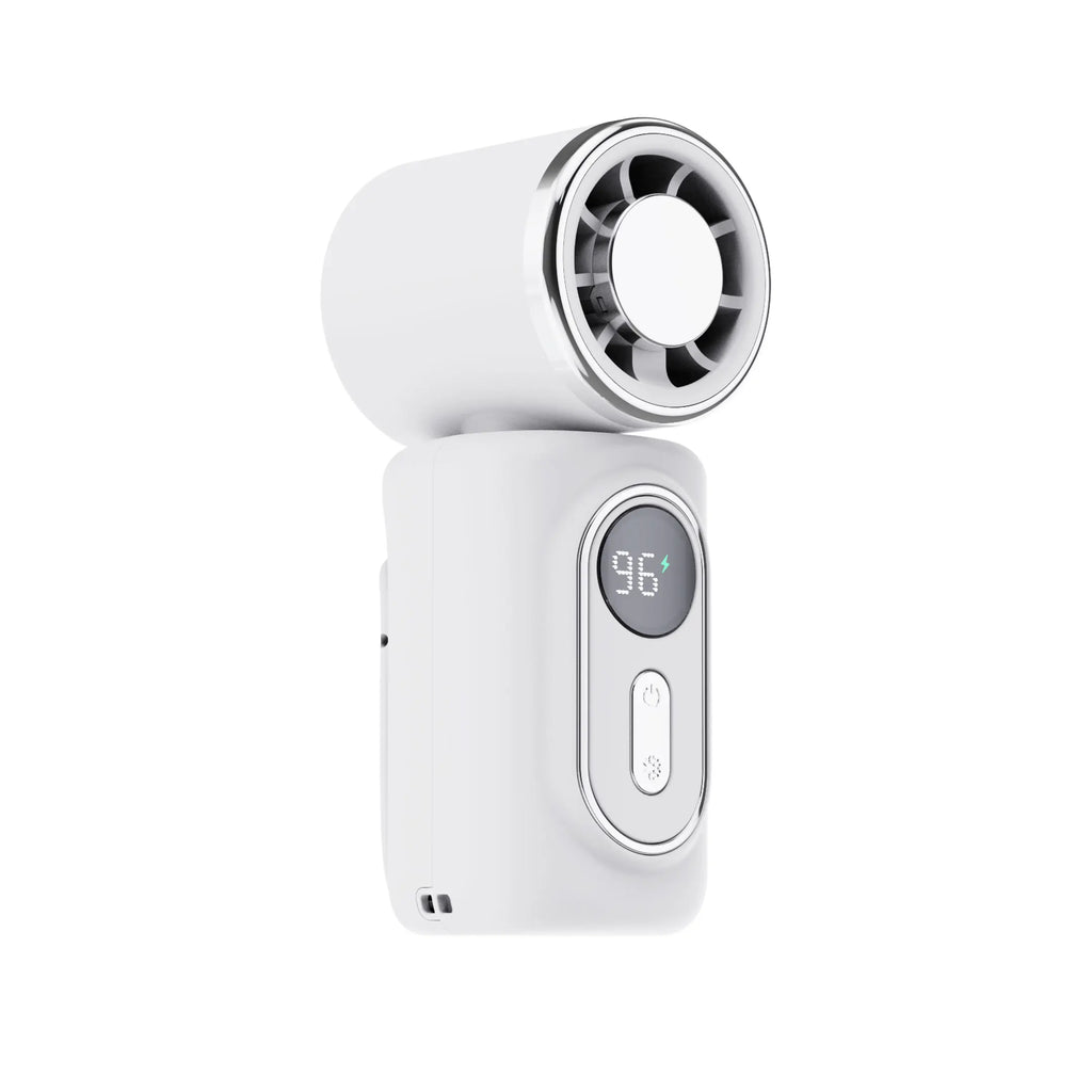 Ventilador portátil de mano con clip