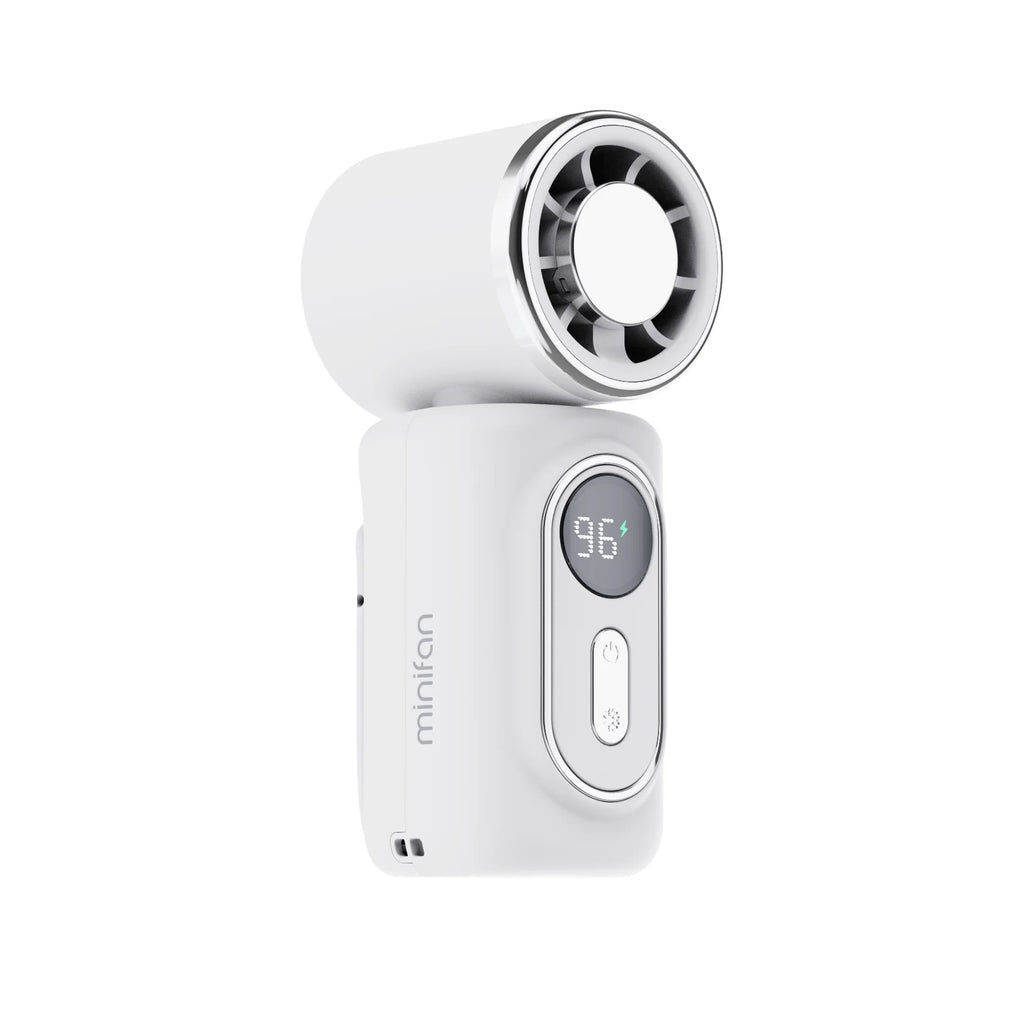 Ventilador portátil de mano con clip