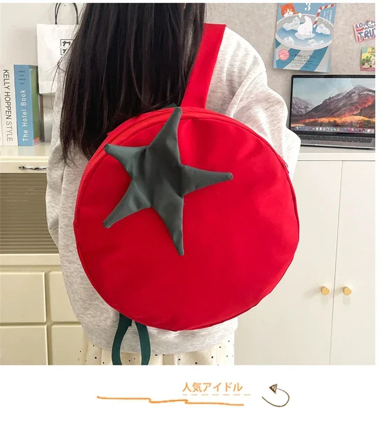 Mochila de tomate Curiosa