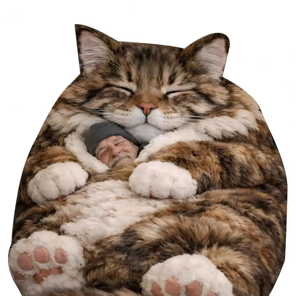 Saco de Dormir de Felpa con motivos de animales